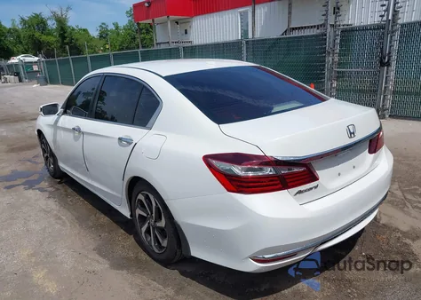2016 Honda Accord Ex-L из США, поврежденный, VIN 1HGCR2F84GA095308